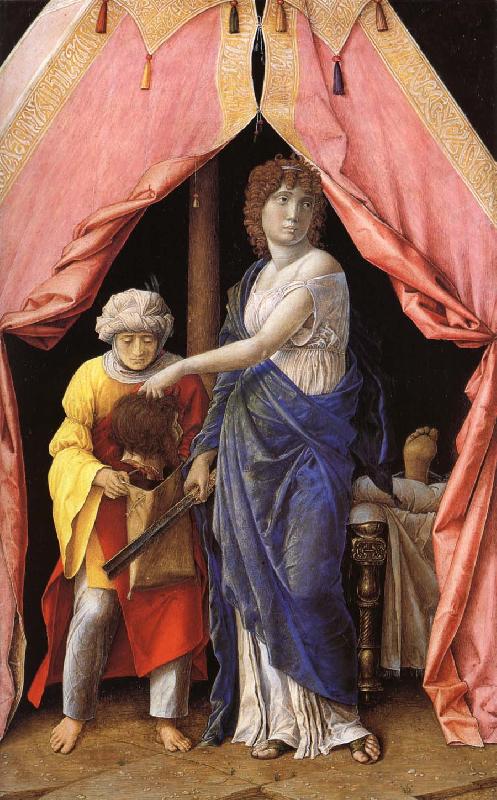 Andrea Mantegna Judit with Holofernes-head